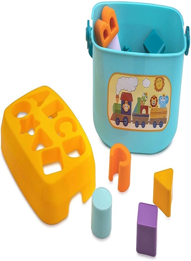 Niku Baby's First Blocks Shapes sorter Toy for Kids, Toddlers, Baby, Girls 0-3 Years | 16 Blocks, 8 Shapes | Best Birthday Gift | BPA Free Non Toxic - Image 3